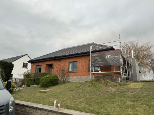 Chantier Mignault – Tuile Actua 10 – Pare Vapeur Wallint T100 SK² – Isolation Idelco PIR – Cedral Board – EPDM – Alutrix 600 – Isolation Recticel PIR